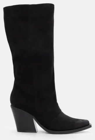 Μπότες Μυτερές Cowboy - Μαύρο