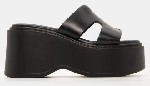 Πλατφόρμες με Φάσα - Μαύρο