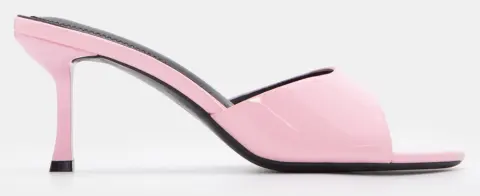 Mules με Φαρδιά Φάσα - Ροζ