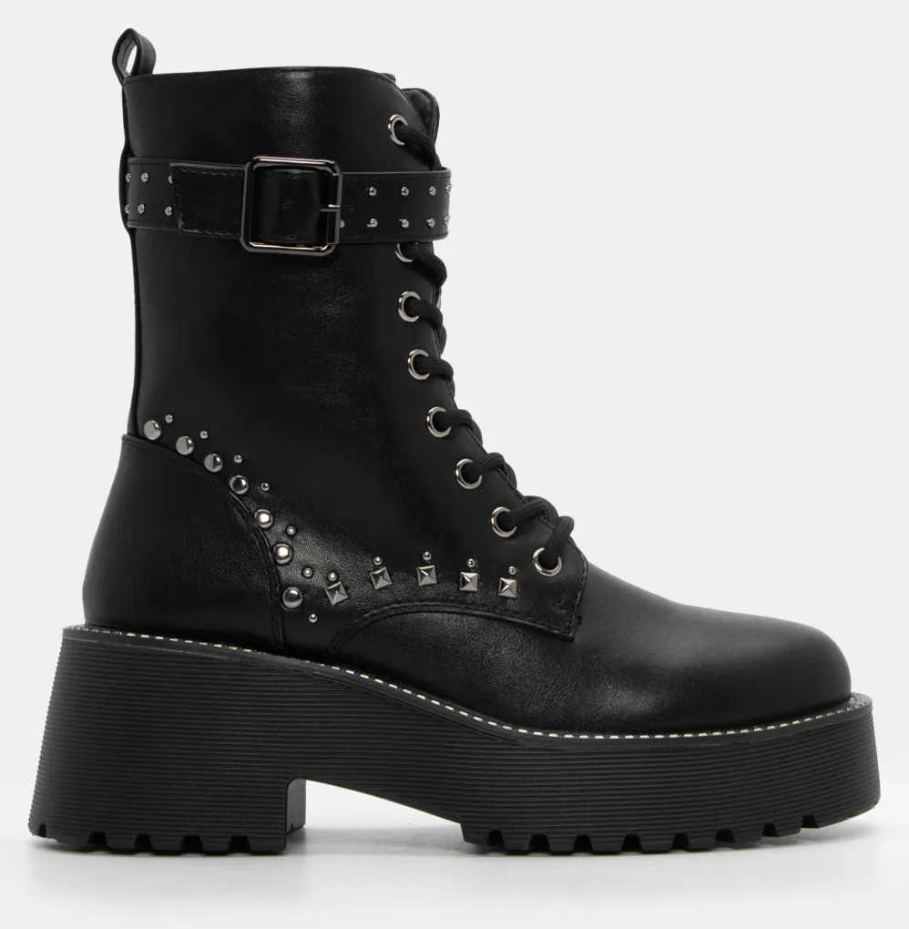 Αρβυλάκια με Λουράκι & Διακοσμητικά Τρούκς - Μαύρο