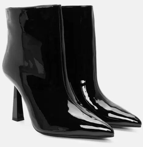 Μποτάκια Μυτερά Αστραγάλου - Μαύρο