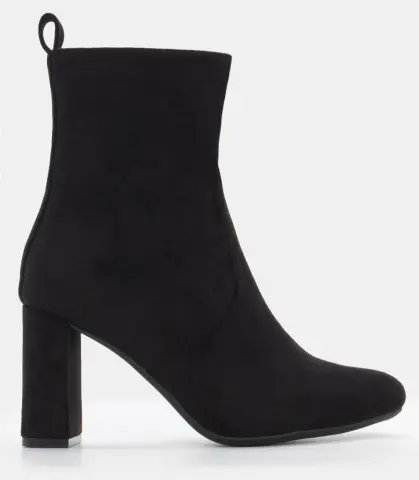 Μποτάκια με Τακούνι - Μαύρο