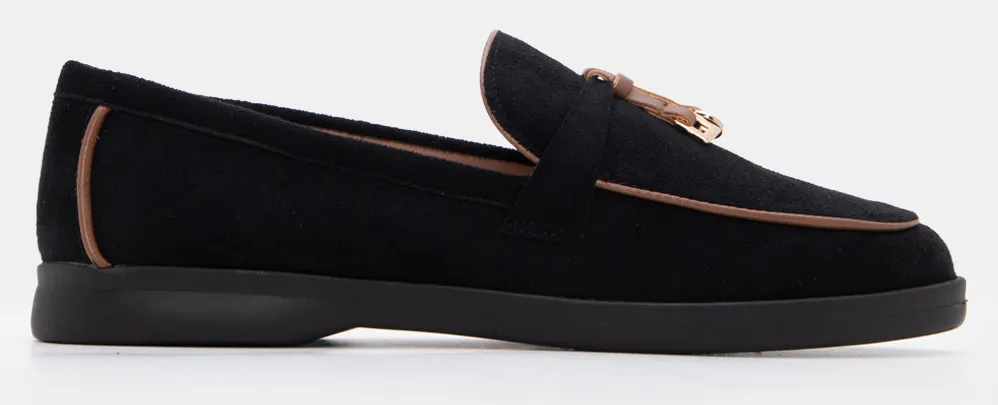 Μοκασίνια με Διακοσμητικό - Μαύρο