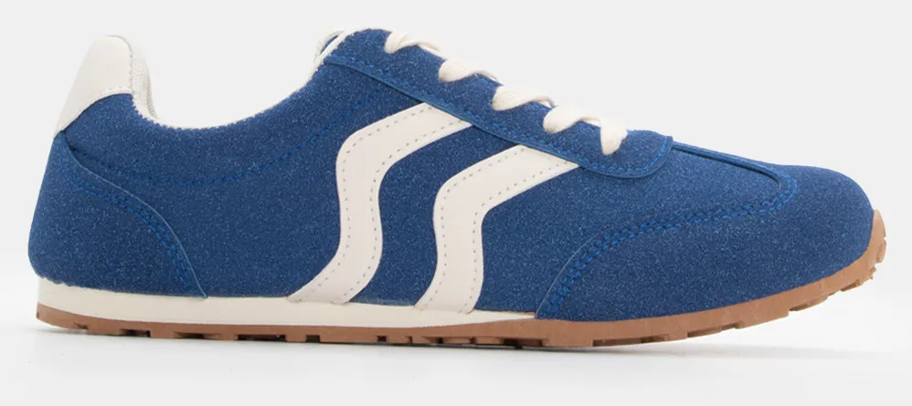 Sneakers σε Συνδυασμό Χρωμάτων - Μπλε Σκούρο
