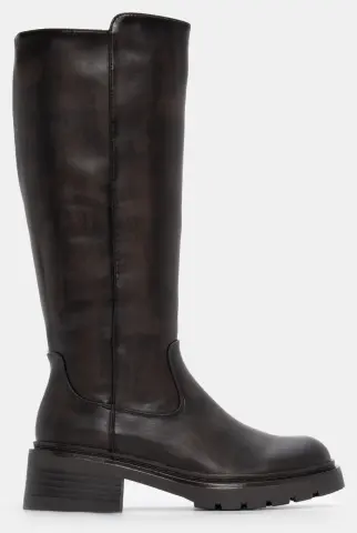 Μπότες με Τρακτερωτή Σόλα - Λαδί