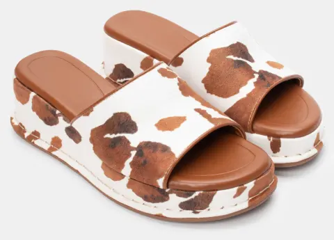 Πλατφόρμες με Φαρδιά Φάσα - Καφέ