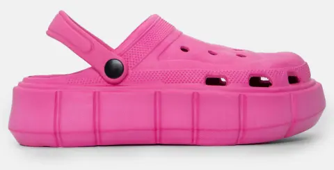 Παντόφλες Σαμπό - Φούξια