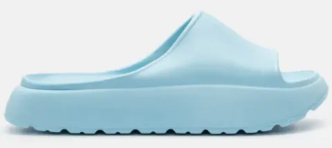 Παντόφλες Δίσολες Μονόχρωμες - Γαλάζιο