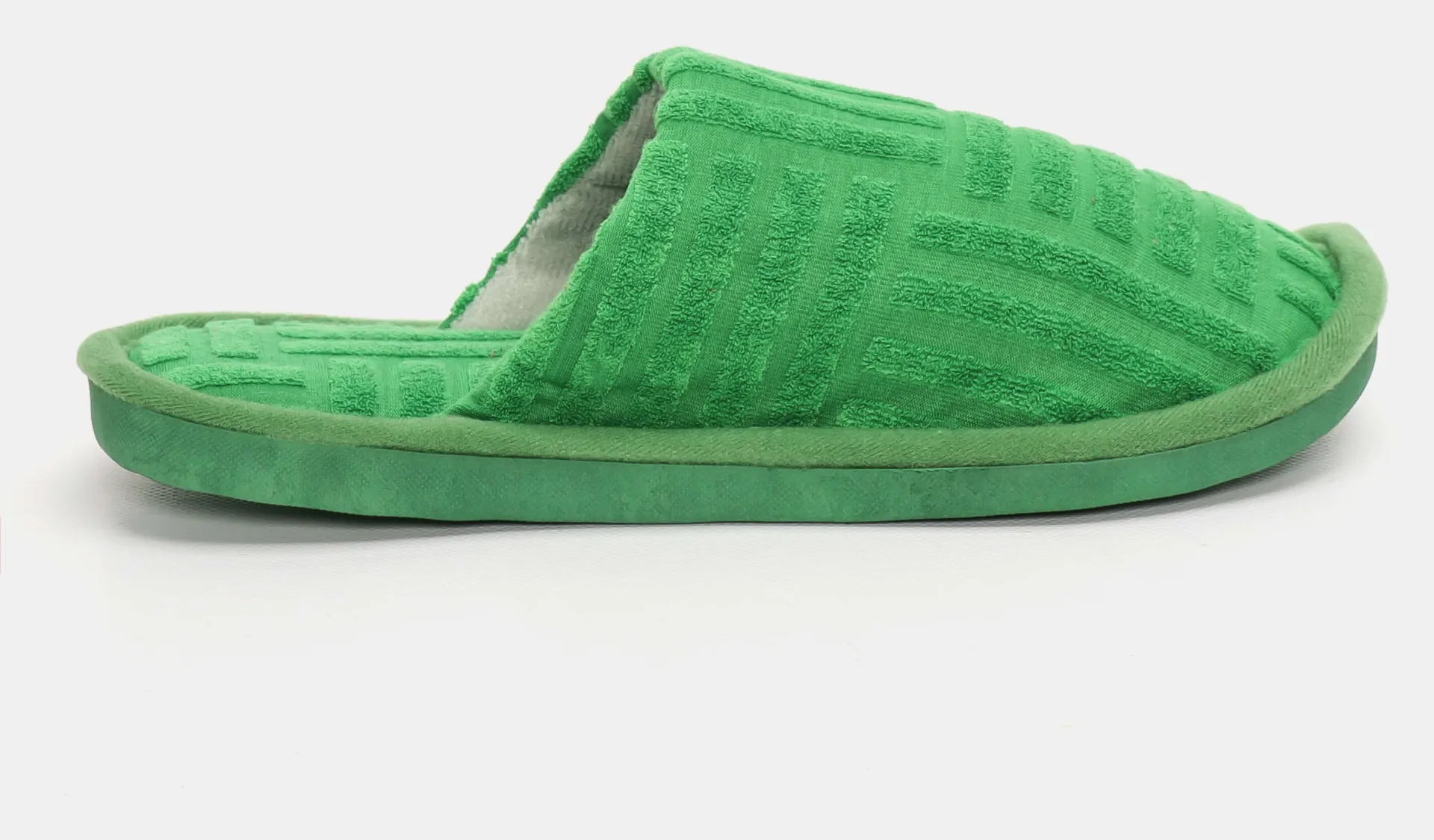 Παντόφλες Πετσετέ - Πράσινο