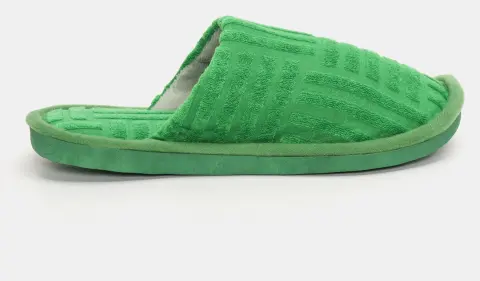 Παντόφλες Πετσετέ - Πράσινο