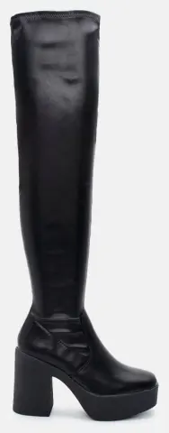 Μπότες Κάλτσα Over the Knee - Μαύρο