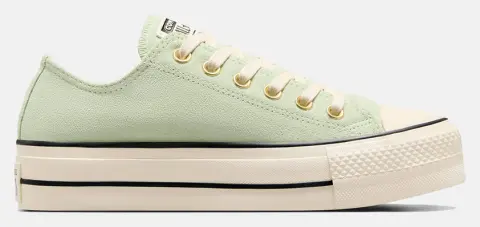 CONVERSE CHUCK TAYLOR ALL STAR LIFT PLATFORM SUEDE A13825C-389 MintGreen