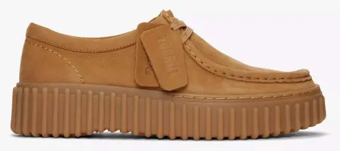 CLARKS Torhill Bee 26172084-Light Tan Nubuck Tan