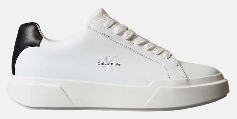 CALVIN KLEIN JEANS CHUNKY CUPSOLE LACEUP LTH YM0YM01344-01W White