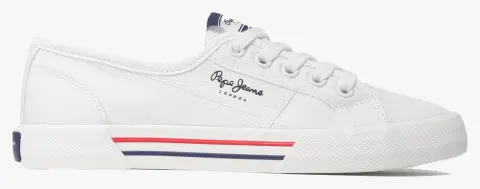 PEPE JEANS DROP 2 BRADY BASIC W ΠΑΠΟΥΤΣΙ ΓΥΝΑΙΚΕΙΟ PLS31287-800 White