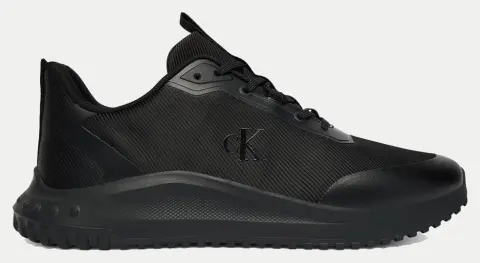 CALVIN KLEIN JEANS EVA RUNNER LACE UP MAT MIX YM0YM01442-0GJ TotalBlack