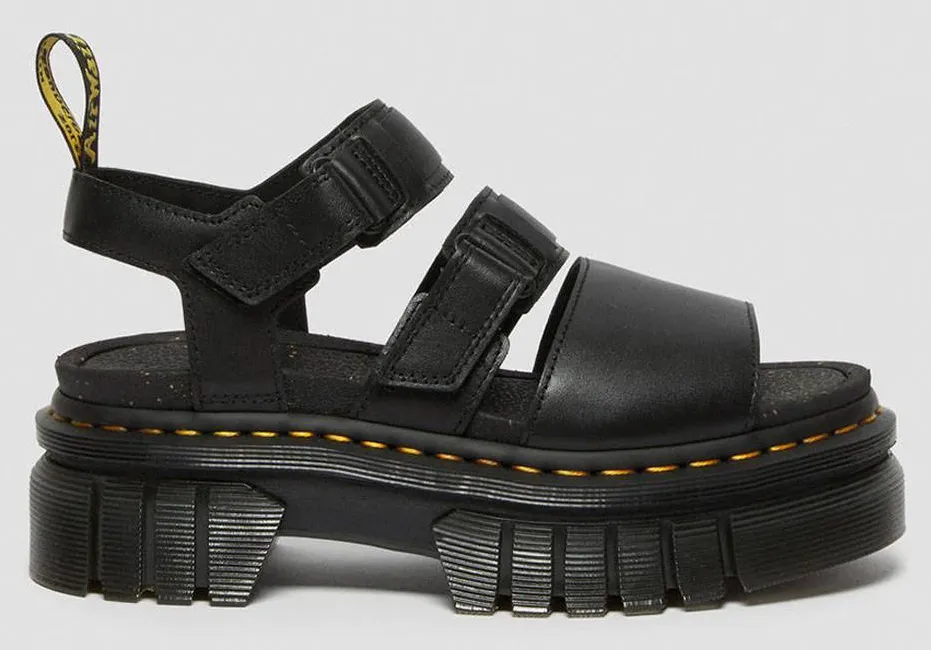 DR.MARTENS Ricki 3-strap sandal Nappa Lux 27405001-0071 Black