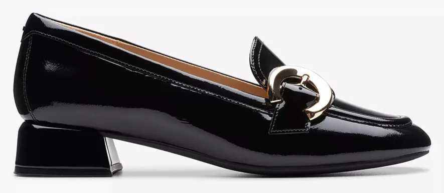 CLARKS Daiss30 Trim 26174716-Black Pat Black