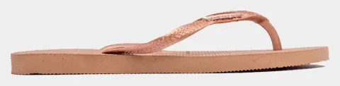 HAVAIANAS SLIM LOGO METALLIC ΣΑΓΙΟΝΑΡΕΣ 4119875-3581 RoseGold