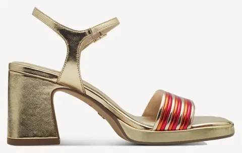 TAMARIS Sling Sandals 1-28368-42-990 Gold