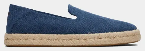 TOMS NVY RCLD CTN CVS MN SANTGO ESP 10019868-NAVY NavyBlue
