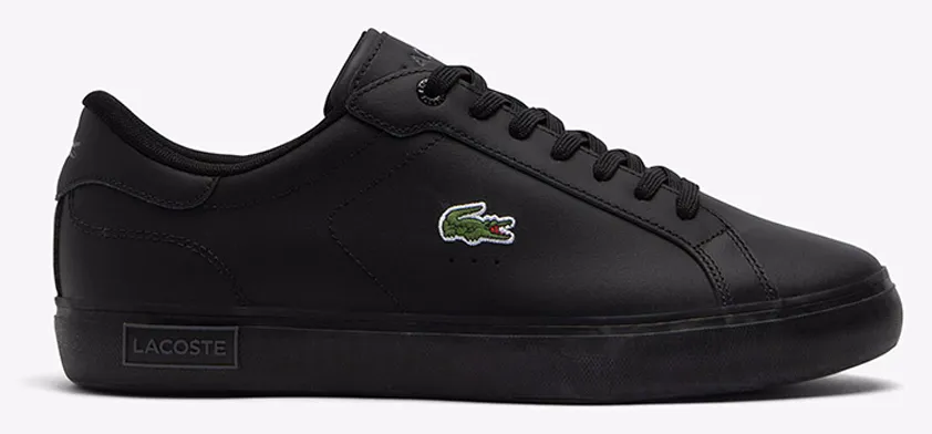 LACOSTE ΠΑΠΟΥΤΣΙΑ ΑΝΤΡΙΚΑ POWERCOURT 125 2 37-49SMA008102H-0000 Black