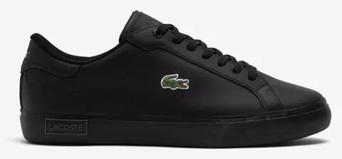 LACOSTE ΠΑΠΟΥΤΣΙΑ ΑΝΤΡΙΚΑ POWERCOURT 125 2 37-49SMA008102H-0000 Black