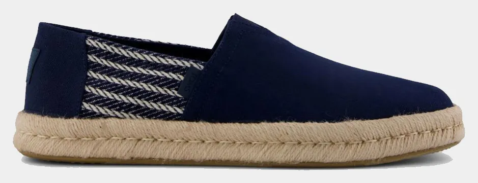 TOMS NVY NAT STRP MN ALROPE ESP 10023173-NAVY NavyBlue