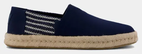 TOMS NVY NAT STRP MN ALROPE ESP 10023173-NAVY NavyBlue
