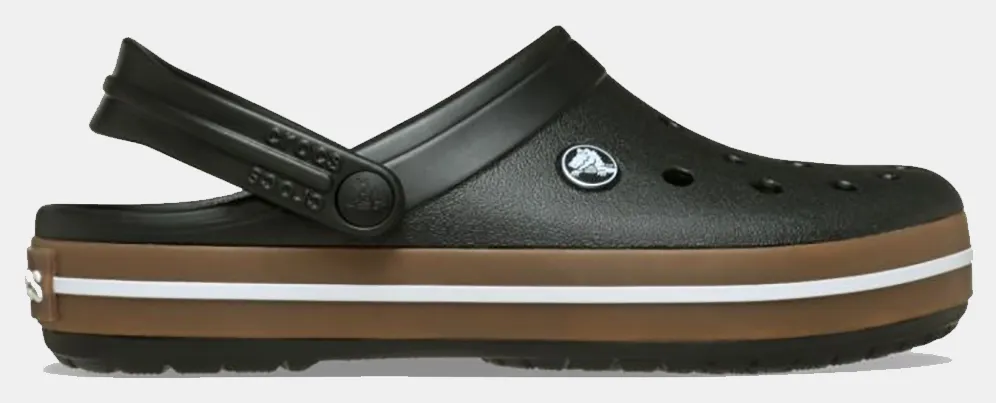 CROCS Crocband Gum Clog 212756-001 Black