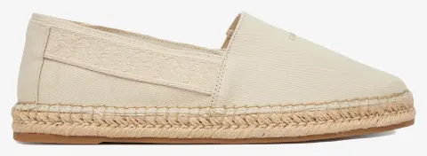 CALVIN KLEIN JEANS ESPADRILLE WEBBING CV HM0HM02075-PDV Biege