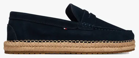 TOMMY HILFIGER FLEXIBLE HILFIGER SDE ESPADRILLE FM0FM05794-DW5 DarkBlue
