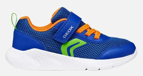 GEOX J SPRINTYE B. A - MESH+GEOBUCK J36GBA01454C0685 28-35-C0685 RoyalBlue