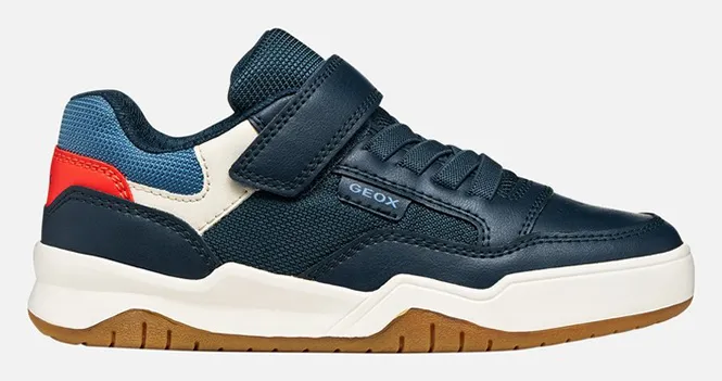 GEOX J PERTH BOY E - GBK+NYLON J367RE054FUC4002 36-41-C4002 NavyBlue
