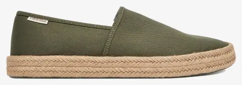 CALVIN KLEIN JEANS ESS ESPADRILLE CV HM0HM02076-LDI Khaki