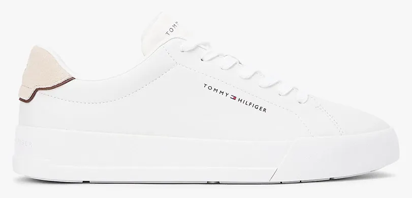 TOMMY HILFIGER TH COURT LTH DETAIL ESS FM0FM05367-0LE Ecru