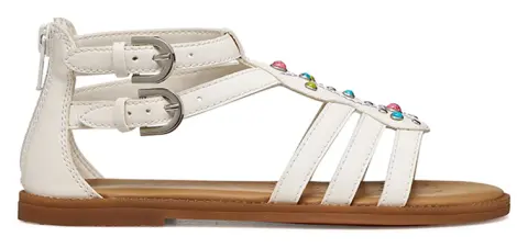 GEOX J SANDAL KARLY J6535D000BCC0653 36-41-C0653 White