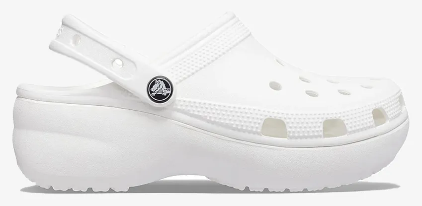 CROCS Classic Platform Clog W 206750-100 White