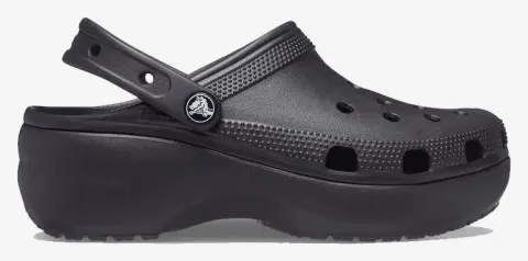 CROCS Classic Platform Clog W 206750-001 Black