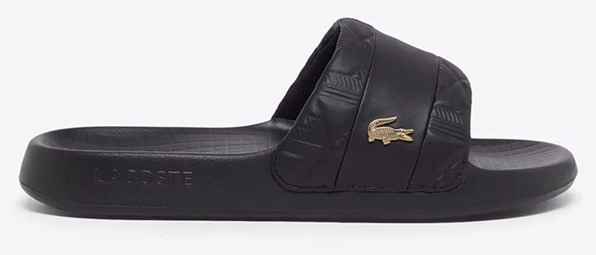 LACOSTE ΠΑΠΟΥΤΣΙΑ ΑΝΤΡΙΚΑ SERVE SLIDE HYB 126 1 37-51CMA00271V7-0000 Black