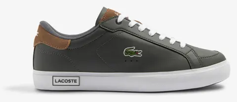 LACOSTE ΠΑΠΟΥΤΣΙΑ ΑΝΤΡΙΚΑ POWERCOURT 223 1 SMA 37-46SMA00185A8-0000 DarkGray
