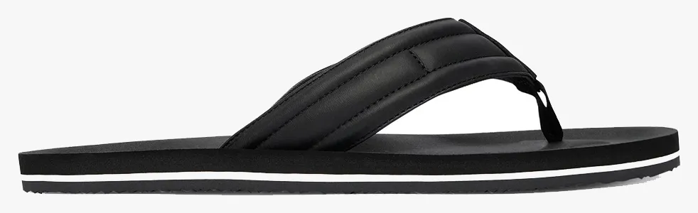 TOMMY HILFIGER HILFIGER PADDED BEACH SANDAL FM0FM05801-BDS Black