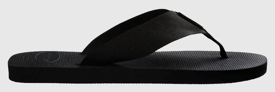 HAVAIANAS URBAN BASIC MATERIAL 4148427-0090 Black