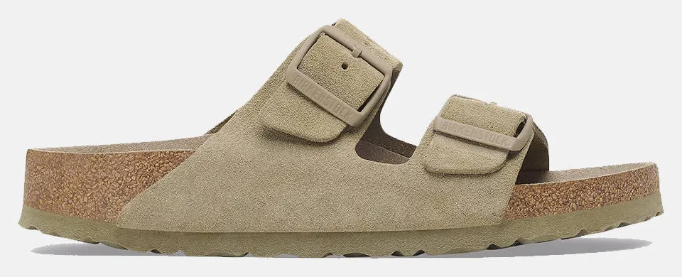 BIRKENSTOCK F25 LEATHER ARIZONA SFB LEVE FADED KHAKI 35 - 46 NARROW SEASONAL ΠΑΠΟΥΤΣΙ UNISEX 1019088003546-FADED KHAKI LightGreen