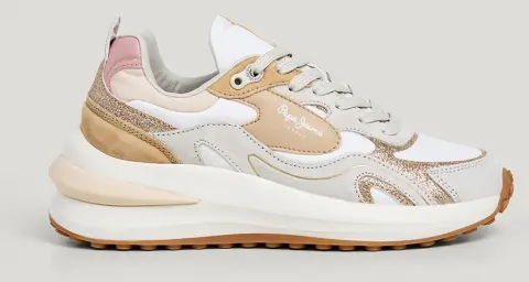 PEPE JEANS DROP 2 WINSLOW GLIT W ΠΑΠΟΥΤΣΙ ΓΥΝΑΙΚΕΙΟ PLS600044-804 Multi