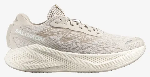 SALOMON RUNNING - AERO SHOES AERO GLIDE 4 SLV CL/SLV CL/WHT ΠΑΠΟΥΤΣΙ ΑΝΔΡΙΚΟ L49147200-UNIQUE Cream