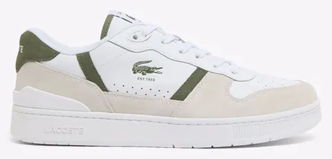 LACOSTE ΠΑΠΟΥΤΣΙΑ ΑΝΤΡΙΚΑ T-CLIP SET 126 7 37-51SMA01682H4-0000 OffWhite