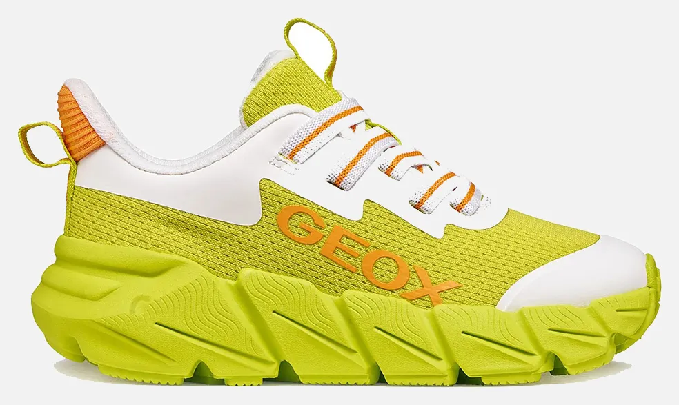 GEOX J FLEXYPER FAST A - MESH+TPU J46N1A0149JC0206 36-41-C0206 Lime
