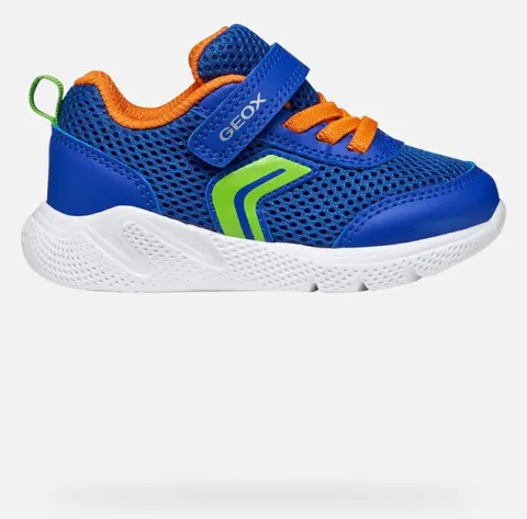GEOX B SPRINTYE B. C - MESH+GEOBUCK B454UC01454C0685-C0685 RoyalBlue