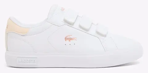 LACOSTE ΥΠΟΔΗΜΑ ΠΑΙΔΙΚΟ POWERCOURT 1265 37-51SUC00161Y9-0000 White